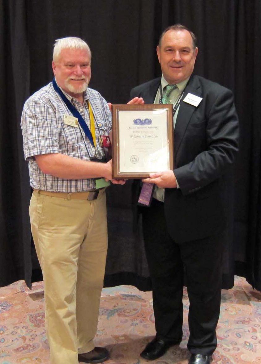 Larry Gaye WCC 25-year award