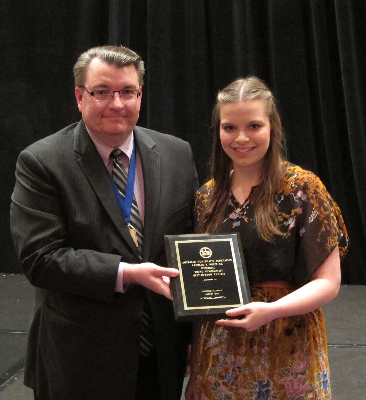 Katie Reinders exhibit award