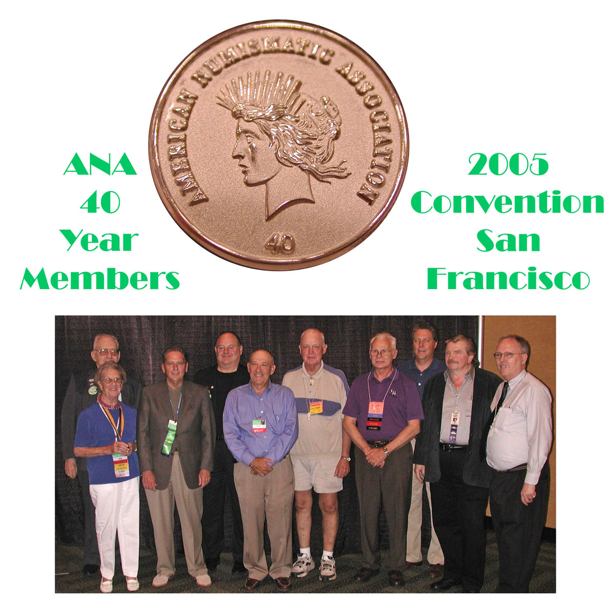 ANA 40-year members