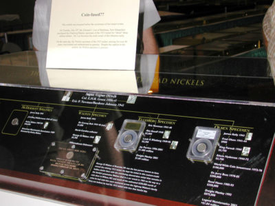 1913 Liberty Head Nickel exhibit
