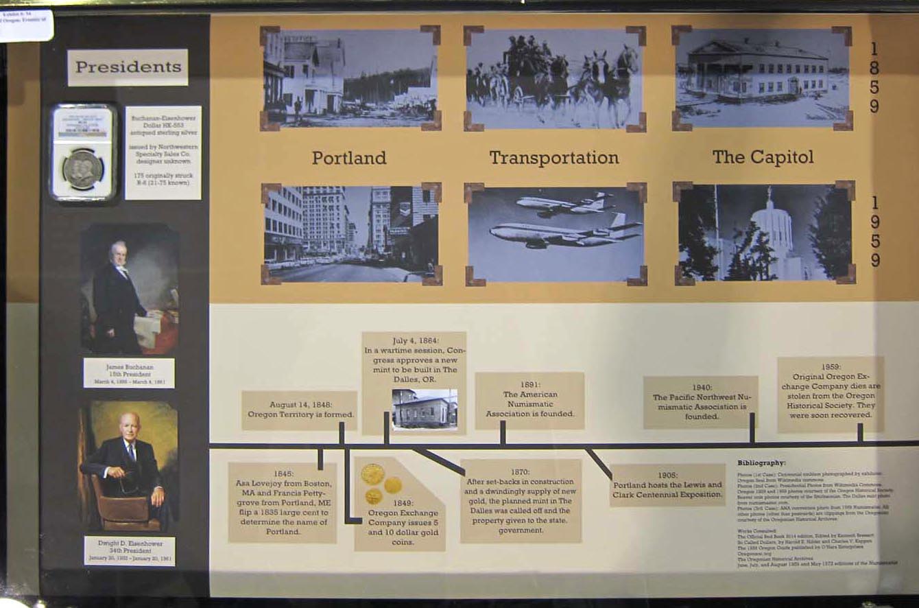 Katie Reinders - Oregon Centennial exhibit (case 2)