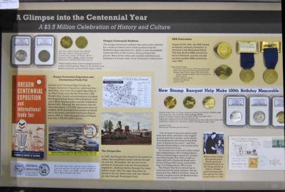Katie Reinders - Oregon Centennial exhibit (case 3)