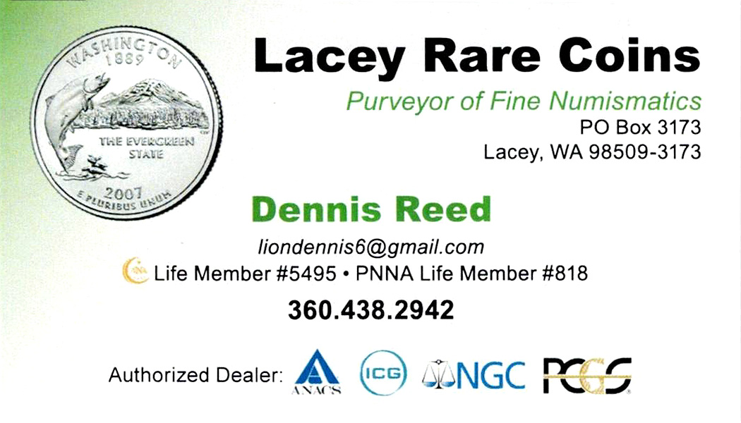 Dennis Reed business card