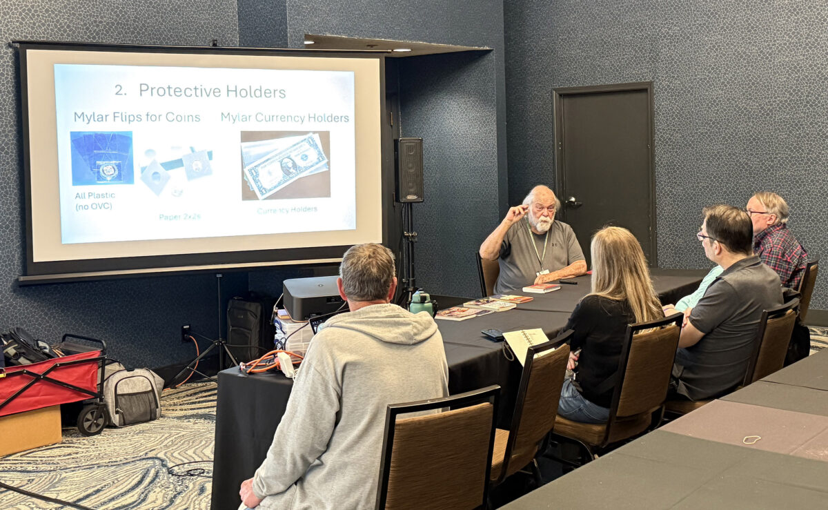 Rick Schulz Numismatic Theater talk (April 11, 2026).