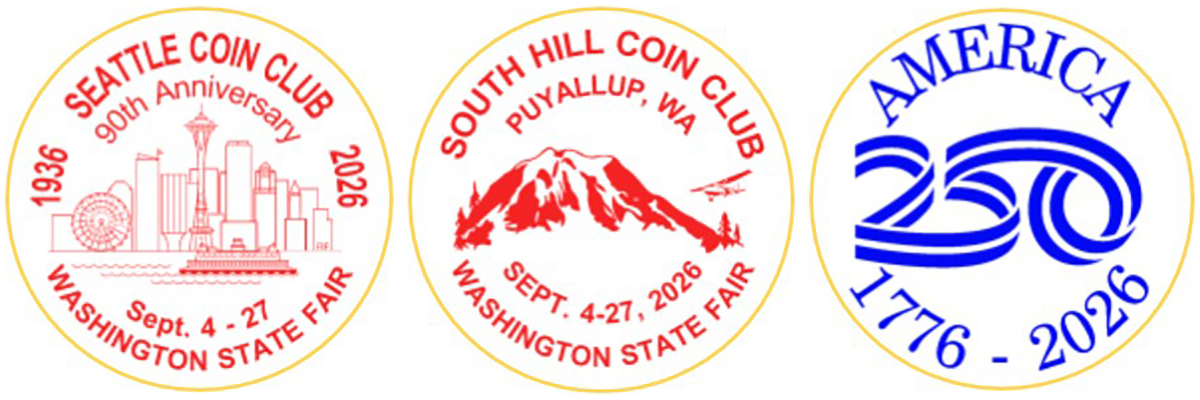 2026 Wooden Nickels to be available at Washington State Fair.